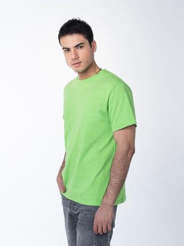 Салатовая мужская футболка оптом - Салатовая мужская футболка оптом